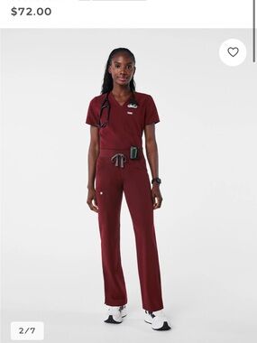 Figs Kade Cargo Scrub Pants; XXS Petite